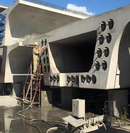 君山压浆料施工流程及注意事项